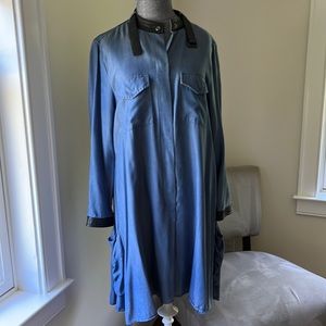 Bcbg emilee chambray dress
